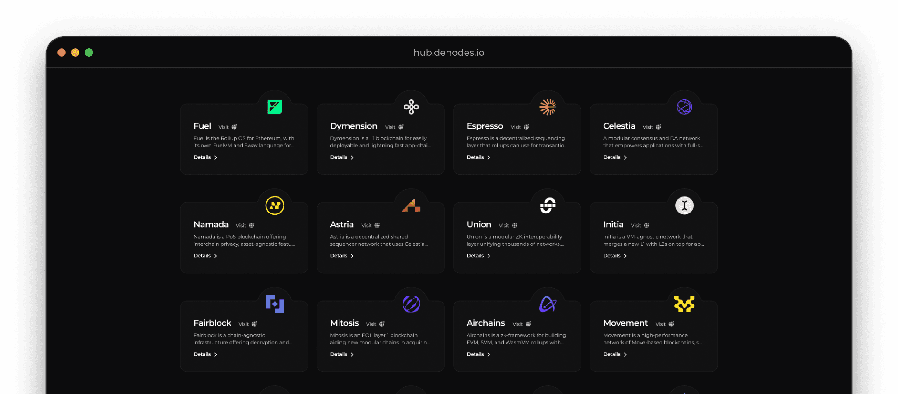 deNodes Hub
